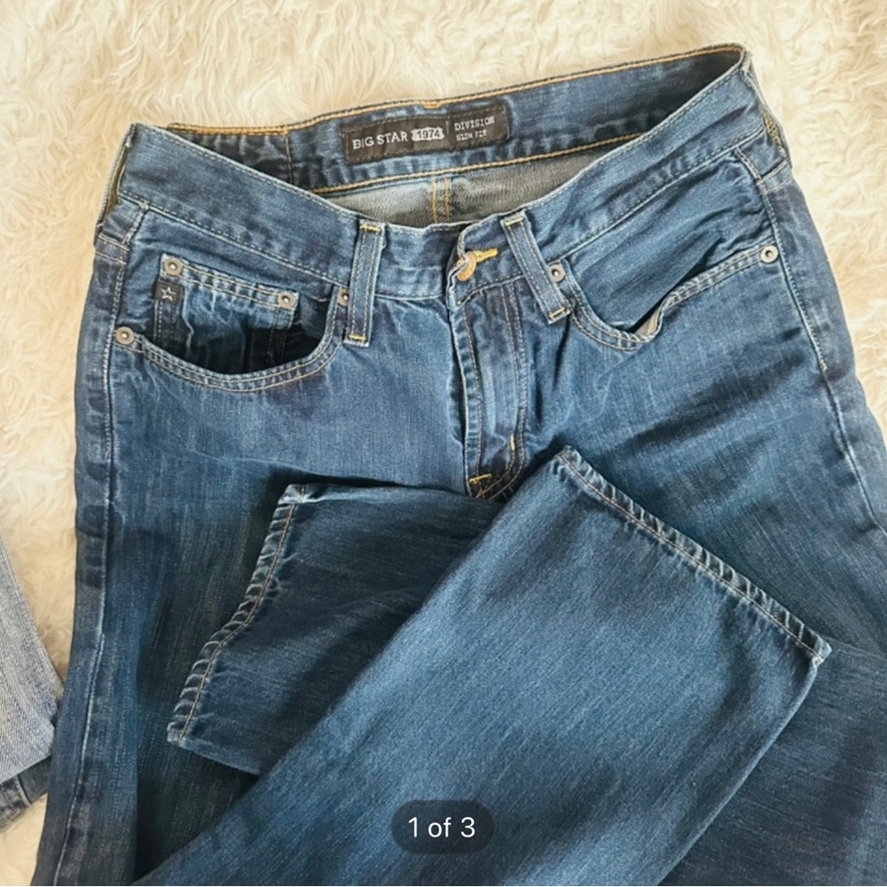 Big Star 1974 Division Slim Fit Men’s Jeans - Picture 1 of 3